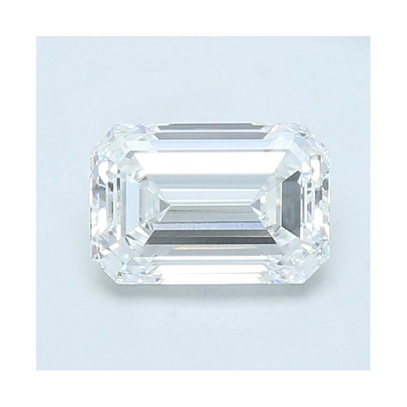 Diament laboratoryjny bezbarwny szlif szmaragdowy, 2.04ct, VVS2, D, IGI LG742550353