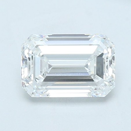 Diament laboratoryjny bezbarwny szlif szmaragdowy, 2.04ct, VVS2, D, IGI LG742550353