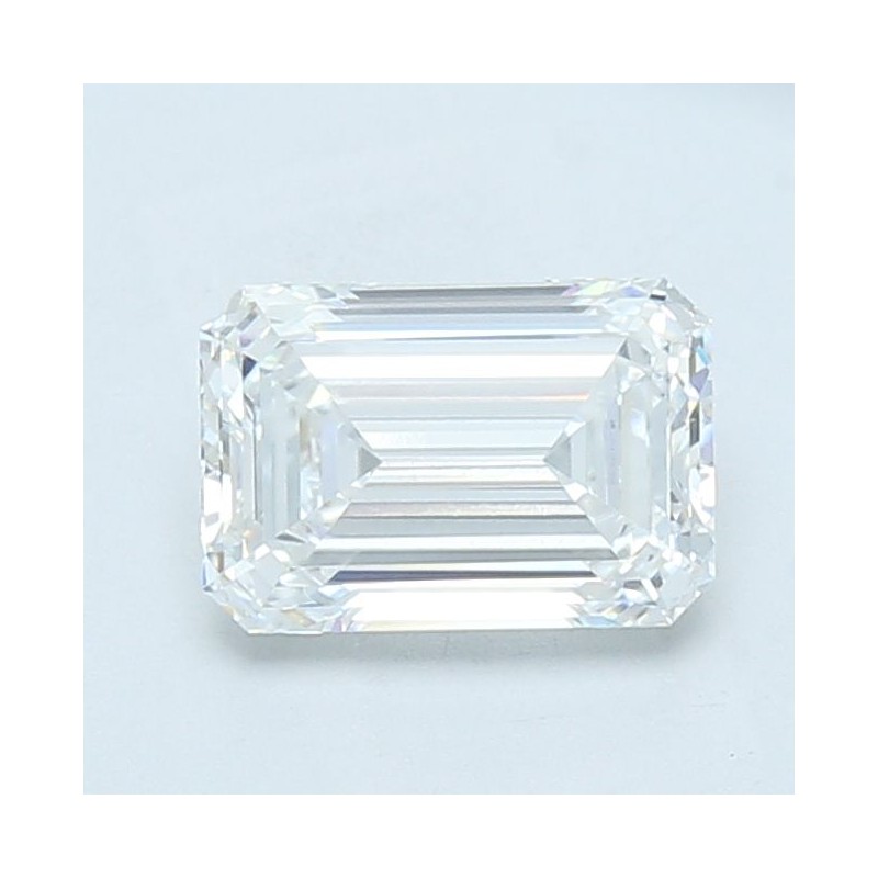 Diament laboratoryjny bezbarwny szlif szmaragdowy, 2.03ct, VVS2, D, IGI LG742550368