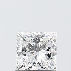 Diament laboratoryjny bezbarwny szlif princess, 1ct, VVS1, D, IGI LG684506432