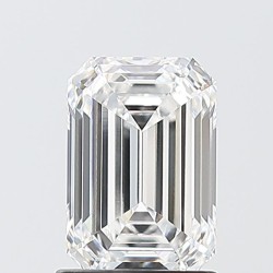 Diament laboratoryjny bezbarwny szlif szmaragdowy, 1.54ct, VVS2, D, IGI LG703512429