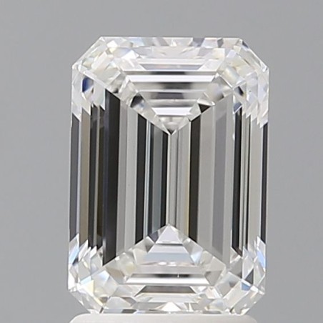 Diament laboratoryjny bezbarwny szlif szmaragdowy, 2.09ct, VVS2, E, IGI LG741531579