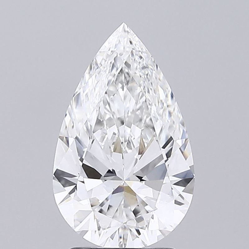 Diament laboratoryjny bezbarwny szlif gruszkowy, 2.43ct, VVS2, E, IGI LG724539286