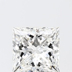 Diament laboratoryjny bezbarwny szlif princess, 2.07ct, VVS2, F, IGI LG727558252