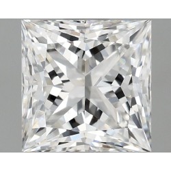 Diament laboratoryjny bezbarwny szlif princess, 1.07ct, VVS2, E, IGI LG726519053