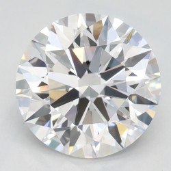Diament laboratoryjny bezbarwny szlif okrągły, 2.05ct, IF, D, IGI LG715505912