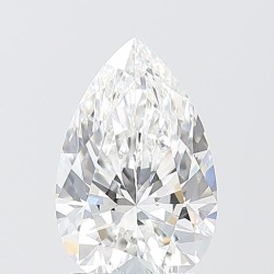 Diament laboratoryjny bezbarwny szlif gruszkowy, 2.02ct, VVS2, D, IGI LG735591140