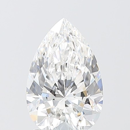 Diament laboratoryjny bezbarwny szlif gruszkowy, 2.02ct, VVS2, D, IGI LG735591140