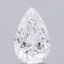 Diament laboratoryjny bezbarwny szlif gruszkowy, 1.56ct, VVS1, E, IGI LG732506225
