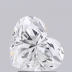 Diament laboratoryjny bezbarwny serce, 2.6ct, VVS2, E, IGI LG729527582