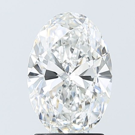 Diament laboratoryjny bezbarwny szlif owalny, 2.07ct, VVS2, D, IGI LG746512682