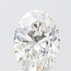 Diament laboratoryjny bezbarwny szlif owalny, 2.02ct, VVS2, E, IGI LG746541806
