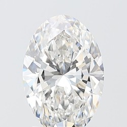 Diament laboratoryjny bezbarwny szlif owalny, 2.04ct, VVS2, E, IGI LG746512594