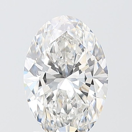 Diament laboratoryjny bezbarwny szlif owalny, 2.04ct, VVS2, E, IGI LG746512594