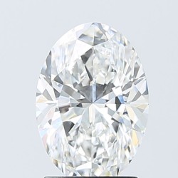 Diament laboratoryjny bezbarwny szlif owalny, 2.03ct, VVS2, D, IGI LG746502593