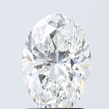 Diament laboratoryjny bezbarwny szlif owalny, 2.03ct, VVS2, D, IGI LG746502593