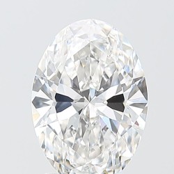 Diament laboratoryjny bezbarwny szlif owalny, 2.02ct, VVS2, E, IGI LG746512648