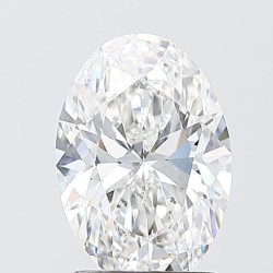 Diament laboratoryjny bezbarwny szlif owalny, 2.02ct, VVS2, D, IGI LG746547807