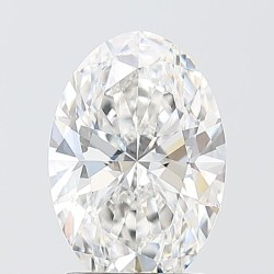 Diament laboratoryjny bezbarwny szlif owalny, 2.06ct, VVS2, E, IGI LG746545642