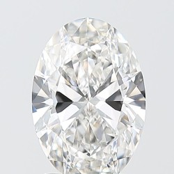 Diament laboratoryjny bezbarwny szlif owalny, 2ct, VVS2, E, IGI LG746502616