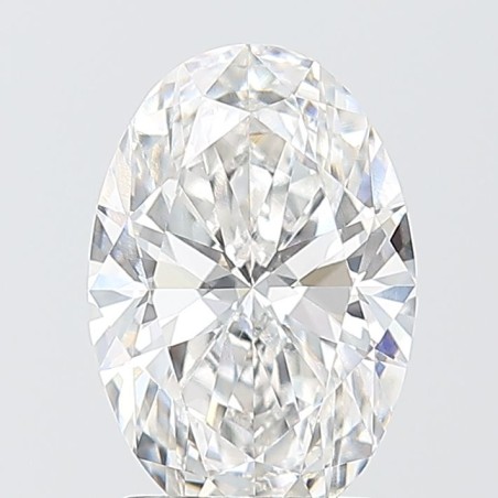 Diament laboratoryjny bezbarwny szlif owalny, 2.1ct, VVS2, E, IGI LG747519398