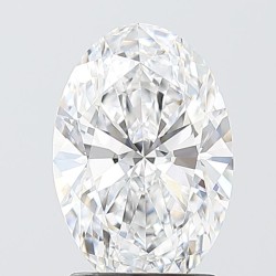 Diament laboratoryjny bezbarwny szlif owalny, 2.03ct, VVS2, D, IGI LG746501981