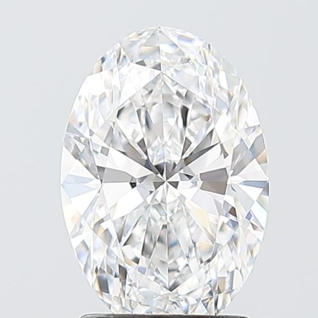 Diament laboratoryjny bezbarwny szlif owalny, 2.03ct, VVS2, D, IGI LG746501981