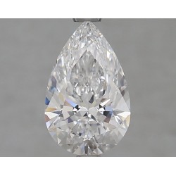 Diament laboratoryjny bezbarwny szlif gruszkowy, 1.73ct, VVS2, D, GIA 1533545336