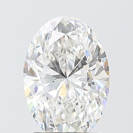 Diament laboratoryjny bezbarwny szlif owalny, 2.1ct, VVS2, E, IGI LG747519214