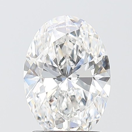 Diament laboratoryjny bezbarwny szlif owalny, 2.05ct, VVS2, E, IGI LG746541770