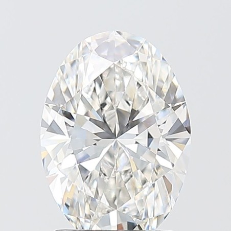 Diament laboratoryjny bezbarwny szlif owalny, 2.04ct, VVS2, E, IGI LG746545640