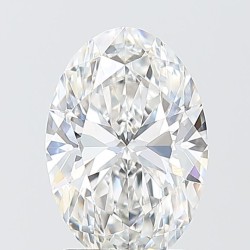 Diament laboratoryjny bezbarwny szlif owalny, 2.08ct, VVS2, D, IGI LG747519402