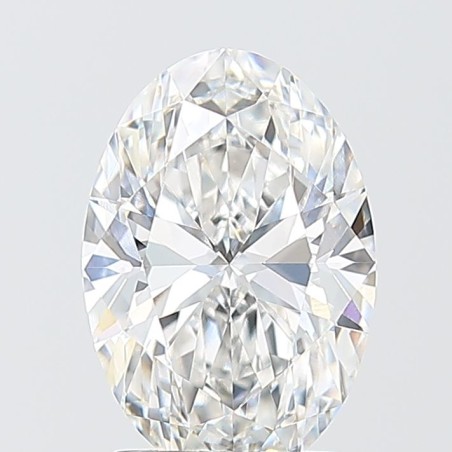 Diament laboratoryjny bezbarwny szlif owalny, 2.08ct, VVS2, D, IGI LG747519402