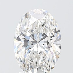 Diament laboratoryjny bezbarwny szlif owalny, 2.06ct, VVS1, E, IGI LG744505121