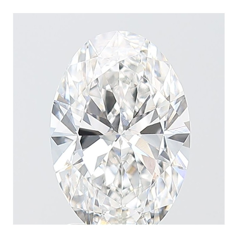 Diament laboratoryjny bezbarwny szlif owalny, 2.09ct, VVS2, E, IGI LG746541793