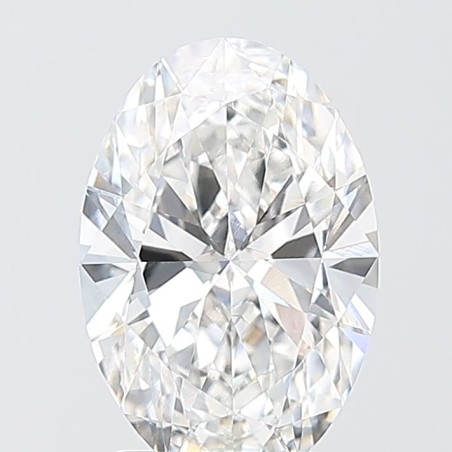 Diament laboratoryjny bezbarwny szlif owalny, 2.09ct, VVS2, E, IGI LG746541793