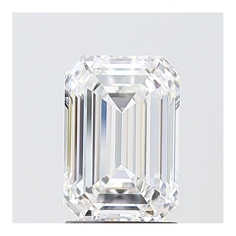 Diament laboratoryjny bezbarwny szlif szmaragdowy, 2.03ct, VVS2, D, IGI LG747519185