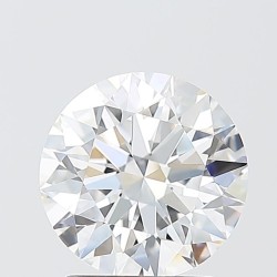 Diament laboratoryjny bezbarwny szlif okrągły, 2.1ct, VVS2, D, IGI LG746545614