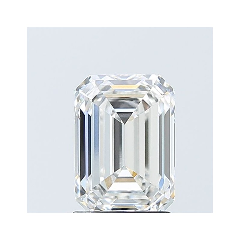 Diament laboratoryjny bezbarwny szlif szmaragdowy, 2.05ct, VVS2, D, IGI LG746545504