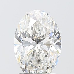 Diament laboratoryjny bezbarwny szlif owalny, 2.02ct, VVS2, E, IGI LG747519410
