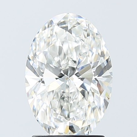 Diament laboratoryjny bezbarwny szlif owalny, 2.09ct, VVS2, E, IGI LG747519641