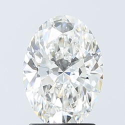 Diament laboratoryjny bezbarwny szlif owalny, 2.06ct, VVS2, E, IGI LG747519649