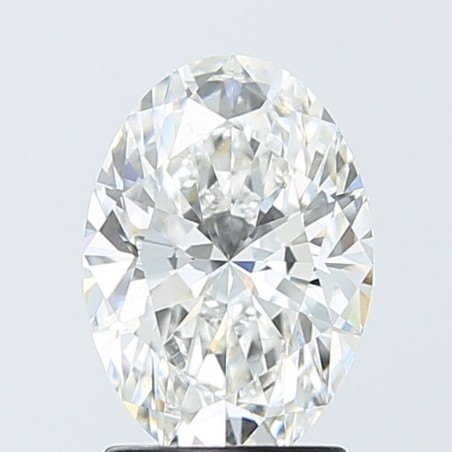 Diament laboratoryjny bezbarwny szlif owalny, 2.06ct, VVS2, E, IGI LG747519649