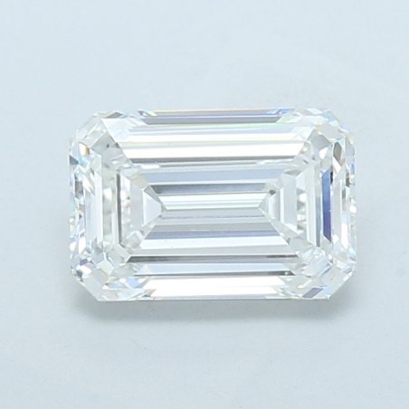 Diament laboratoryjny bezbarwny szlif szmaragdowy, 2.05ct, VVS2, E, IGI LG746501268