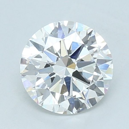 Diament laboratoryjny bezbarwny szlif okrągły, 2ct, VVS2, F, IGI LG746501276