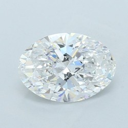 Diament laboratoryjny bezbarwny szlif owalny, 2.08ct, VVS2, E, IGI LG742523515