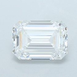 Diament laboratoryjny bezbarwny szlif szmaragdowy, 2.26ct, VVS2, D, IGI LG742523513