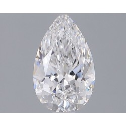 Diament laboratoryjny bezbarwny szlif gruszkowy, 1.29ct, VVS2, D, IGI LG735548612