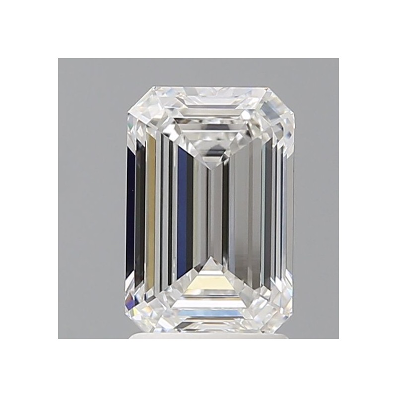 Diament laboratoryjny bezbarwny szlif szmaragdowy, 2.04ct, VVS2, E, IGI LG741531979