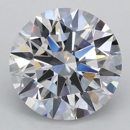 Diament laboratoryjny bezbarwny szlif okrągły, 1.71ct, VVS2, D, IGI LG706520074